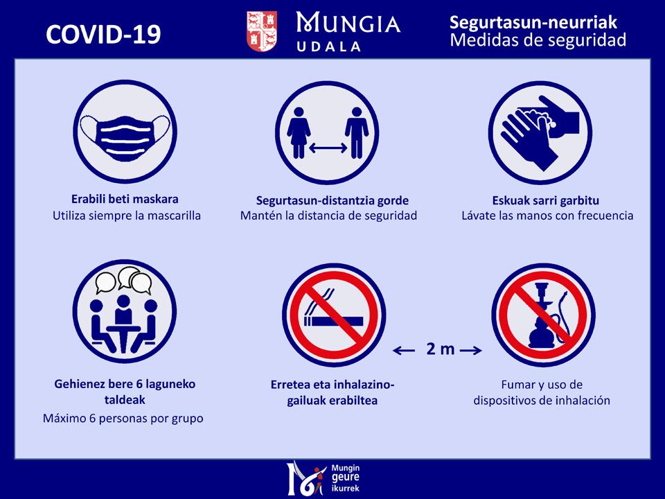 Imagen COVID-19 - NEURRI BARRIAK eta ohiko galderen erantzunak