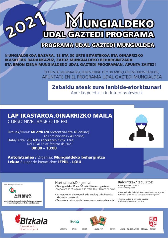 Imagen LAP ikastaroa. Oinarrizko maila