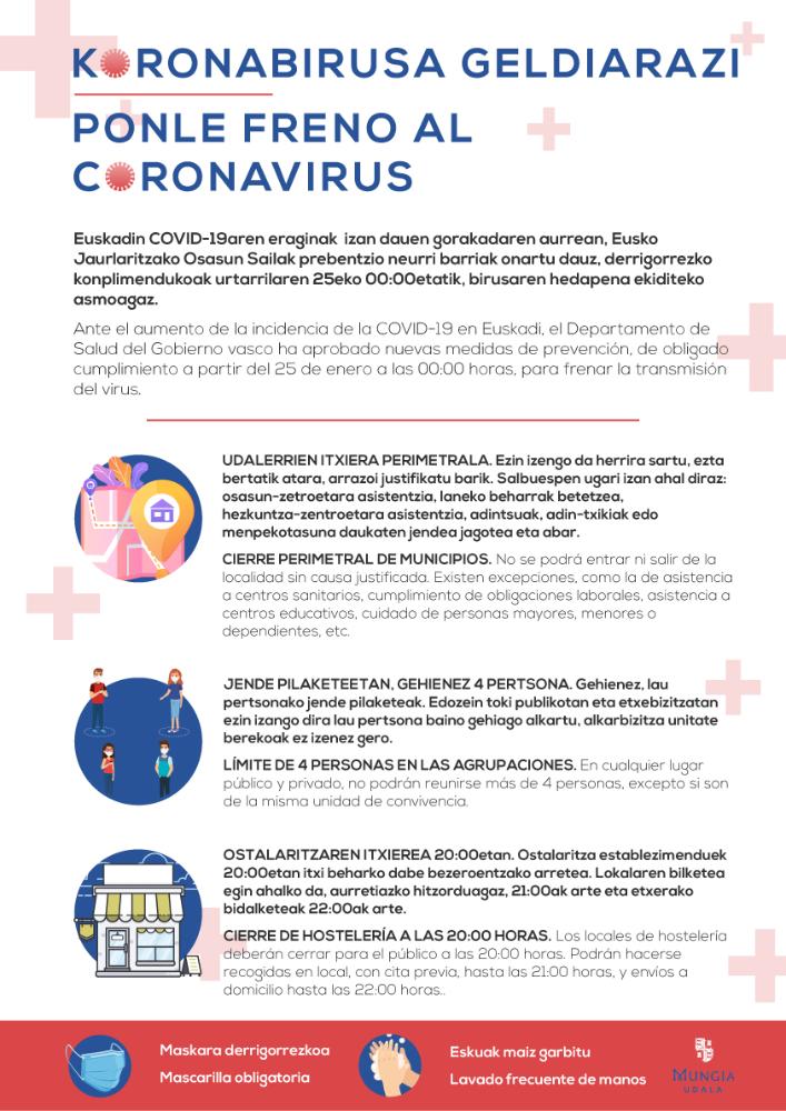 Imagen Nuevas medidas ante el avance del COVID