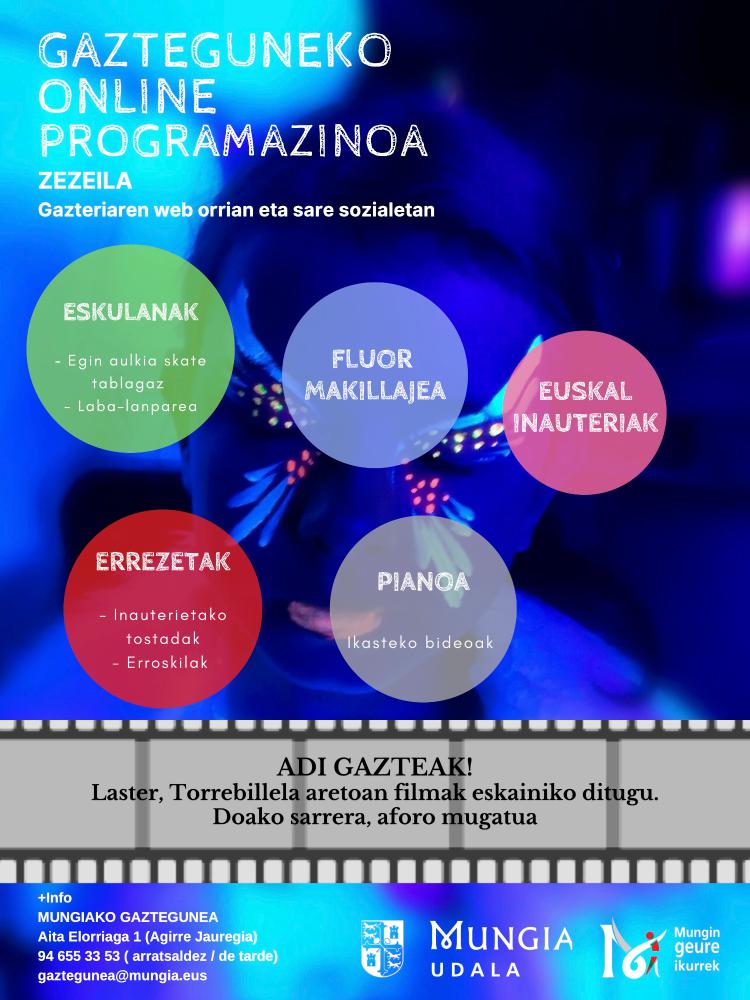 Imagen Programa de febrero del Gaztegune